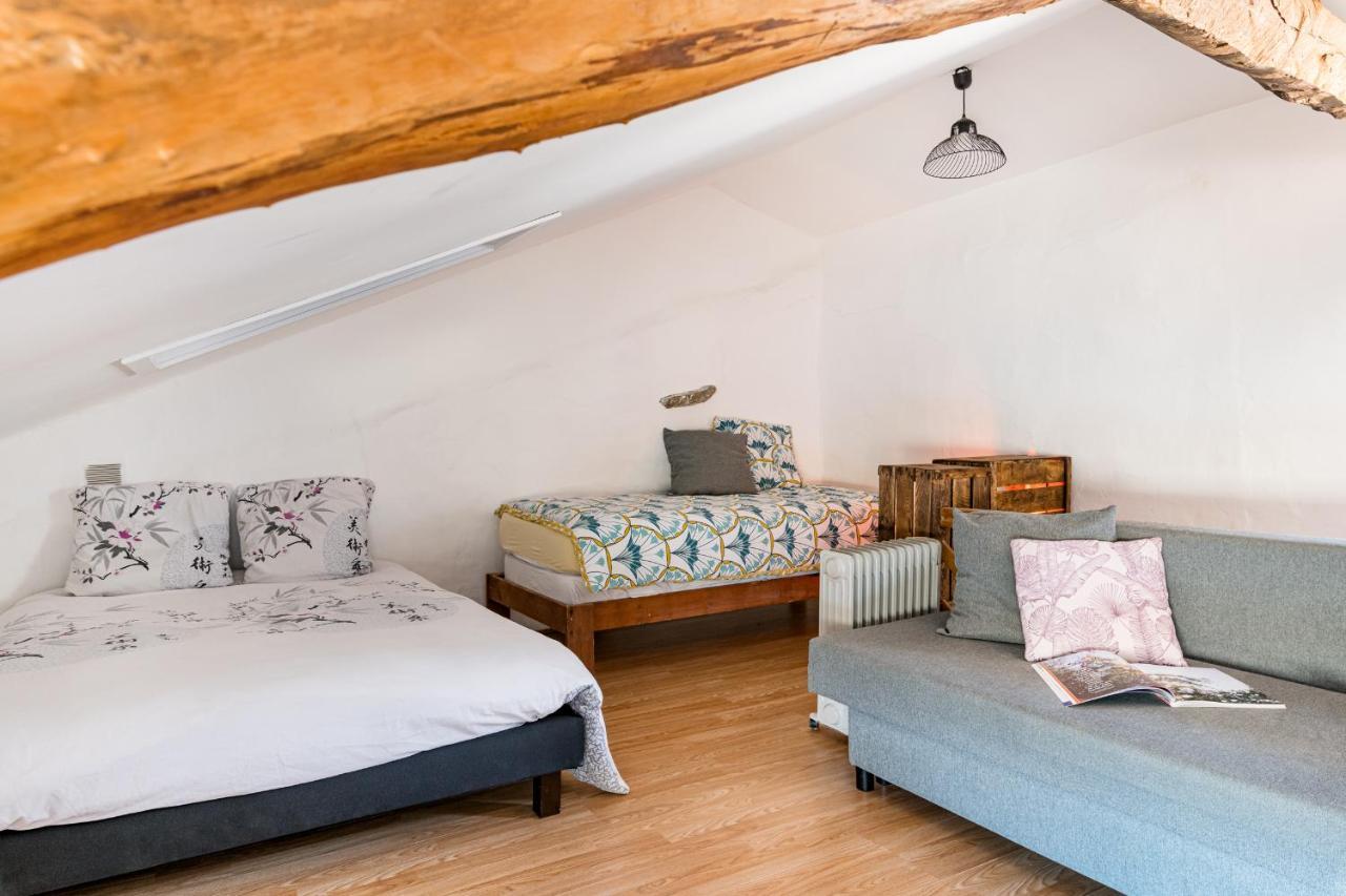 Maison avec vue splendide, au calme Sigottier Extérieur photo